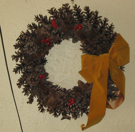 Pinecone Wreath